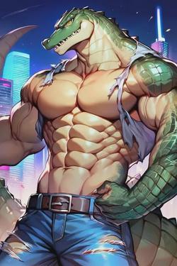 Omgedraaide chat AI – Chat met Killer Croc 