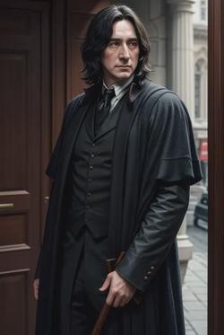 Flipped Chat AI – Чат с Severus Snape