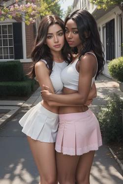 Flipped Chat AI – Chatear con Steph and Rose
