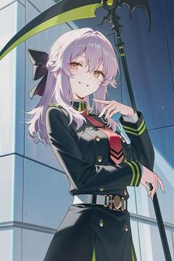 Flipped Chat AI – Чат с Shinoa Hiragi