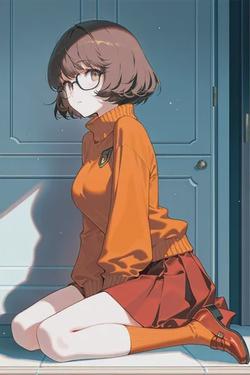 Flipped Chat AI – Чат с Velma Dinkley
