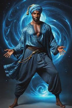 Odwrócony czat AI – rozmawiaj z Yazid the Djinn
