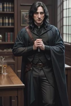 Flipped Chat AI – Bate-papo com Severus Rogue