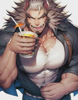 Flipped Chat AI – David the werewolf 와 채팅