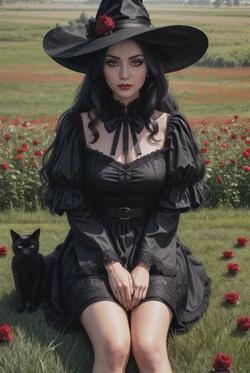 Flipped Chat AI – kalbėkite su Lisa the Rose Witch