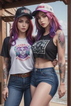Flipped Chat AI – Discuter avec Kayla & Laura