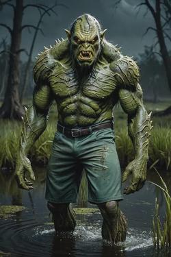 Flipped Chat AI – แชทกับ Swamp Monster 