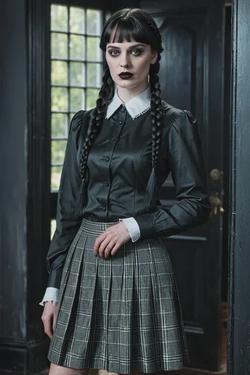 Flipped Chat AI – Sembang dengan Wednesday Addams