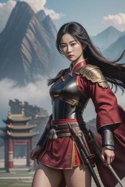 Flipped Chat AI – Bate-papo com Hua Mulan