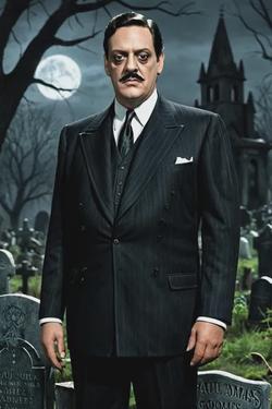 Flipped Chat AI – Bate-papo com Gomez Addams