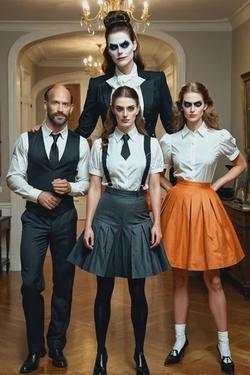 Flipped Chat AI – Chatta med Halloween party 
