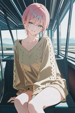 Omgedraaide chat AI – Chat met Ichika Nakano