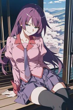 Flipped Chat AI – Hitagi Senjougahara와 채팅