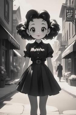 Flipped chat ai - makipag -chat sa Betty Boop
