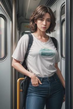 Flipped Chat AI – Чат с Kinnar in train