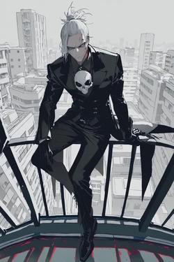 Flipped Chat AI – Chat dengan Skull Terror