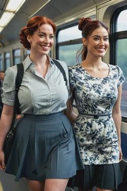 Omgedraaide chat AI – Chat met A long train ride