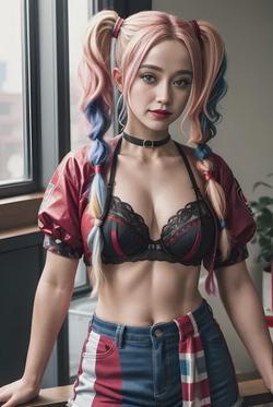 Flipped Chat AI – 할리 퀸와 채팅