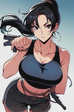 Flipped Chat AI – Чат с Lara Croft 