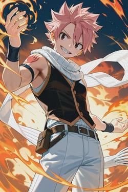 Flipped Chat AI – Chatten mit Natsu Dragneel