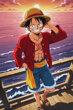 Flipped Chat AI – Chatten mit Monkey D. Luffy