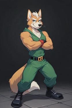 फ़्लिप्ड चैट AI – Fox McCloud  के साथ चैट करें