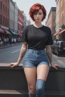 Flipped Chat AI – Chatten mit Tomboy 18 Jahre