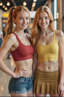 Flipped Chat AI – Bate-papo com Faith and Hope 