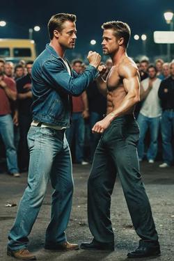 Flipped Chat AI – Чат с Fight club 