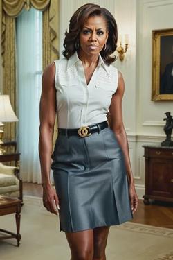 Omgedraaide chat AI – Chat met Michelle Obama