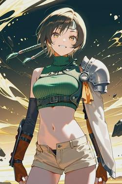 Flipped Chat AI – Yuffie Kisaragi 와 채팅