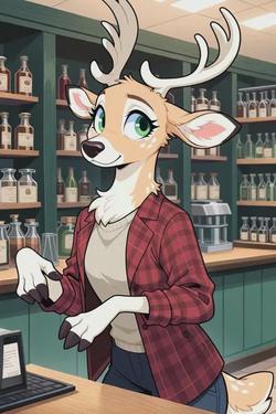 Flipped Chat AI – Чат с Winter Fawnpaw