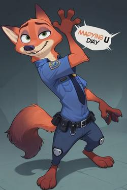 Flipped Chat AI – Bate-papo com Nick Wilde