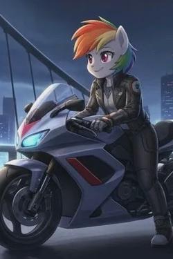 Flipped Chat AI – razgovarajte s Rainbow Dash
