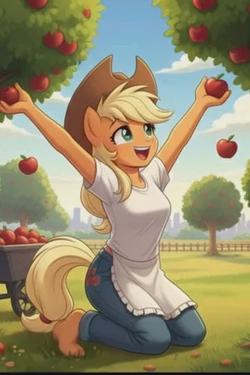 Flipped Chat AI – แชทกับ Applejack