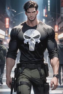 Flipped Chat AI – Frank Castle 와 채팅