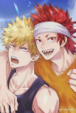 Flipped Chat AI – แชทกับ Bakugo y kirishima 