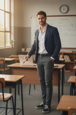 Flipped Chat AI – แชทกับ Profesor Jake Adams