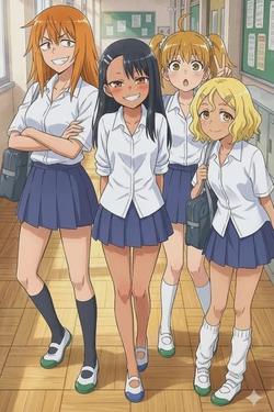 Flipped Chat AI – razgovarajte s Nagatoro & Friends