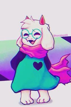 Flipped Chat AI – Bate-papo com Ralsei (feminina)