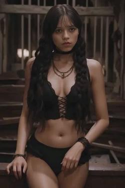 FlippedチャットAI – Jenna Ortegaとチャット