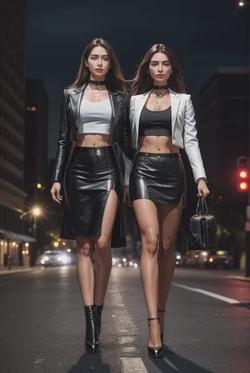 Flipped Chat AI – kalbėkite su Mariel and Ariel 
