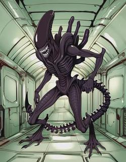 Flipped Chat AI – Chatta con xenomorph 