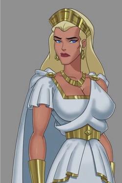 Flipped Chat AI – Chatta con Queen Hippolyta and Amazonians