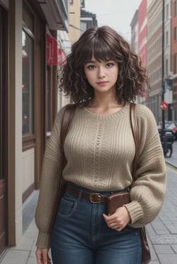 Flipped Chat AI – Bate-papo com Aoi Serrán 
