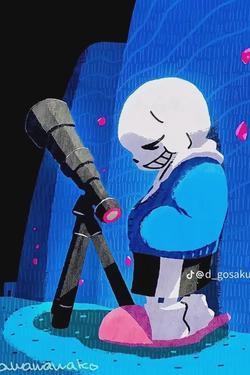 Flipped Chat AI – kalbėkite su Sans The Skeleton