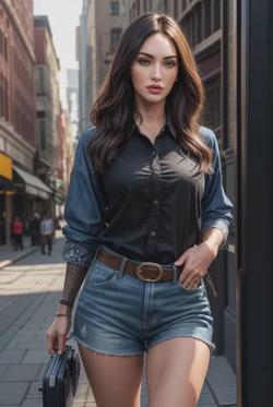 FlippedチャットAI – Megan Foxworthとチャット