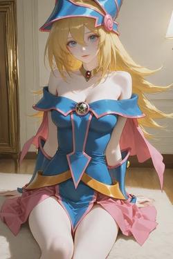 Flipped Chat AI – Chatten mit Dark Magician Girl