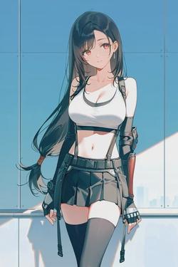 Flipped Chat AI – Чат с Tifa Lockhart