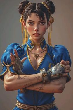 Çevrilmiş Sohbet Yapay Zekası – Chun-Li ile sohbet edin
